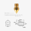 Original Creality Ender MK8 Brass Nozzle 24 pcs Package